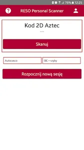 RESO personal scanner screenshot 1