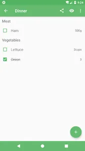 ShopList - shopping list screenshot 1