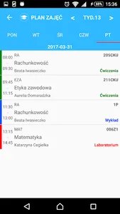 Kiedy Wykład screenshot 2