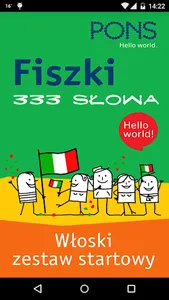 Fiszki PONS - 333 słów włoskic screenshot 0