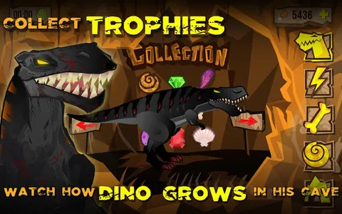 Dino the Beast Dinosaur Game screenshot 2