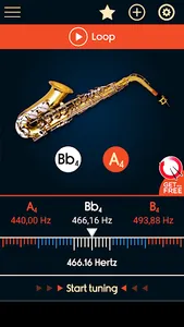 Master Saxophone Tuner screenshot 1