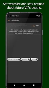 Who Has Died Recently? screenshot 6