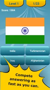 World Flags Quiz screenshot 1