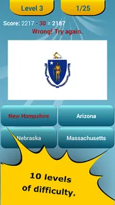 50 US States Quiz screenshot 12