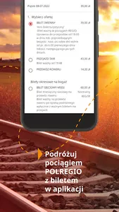 POLREGIO - bilety kolejowe screenshot 4