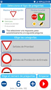 Conozco las señales de tráfico screenshot 2