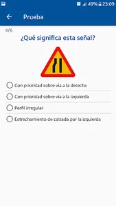 Conozco las señales de tráfico screenshot 4