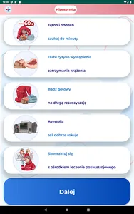 Hipotermia - schemat postępowa screenshot 7