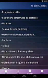 Je Parle ANGLAIS - Apprendre l screenshot 1