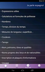 Je Parle ESPAGNOL Audio Cours screenshot 17