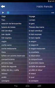 Aprender Francés Audio Curso screenshot 22