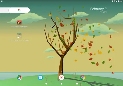 Tree With Falling Leaves Live  screenshot 17