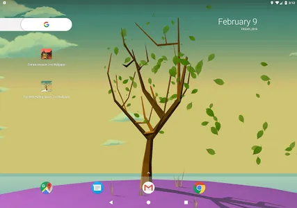 Tree With Falling Leaves Live  screenshot 19