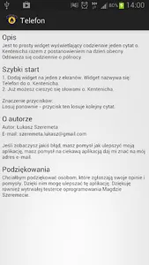 Telefon do o. Kentenicha screenshot 1