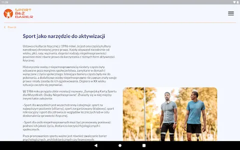 Sport Bez Barier screenshot 10