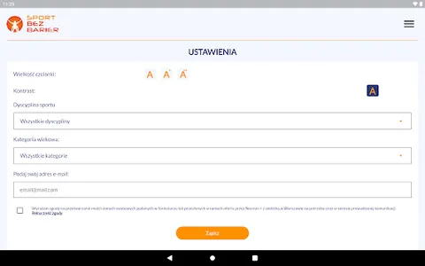 Sport Bez Barier screenshot 8