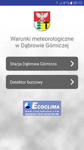 Meteo Dąbrowa Górnicza screenshot 0