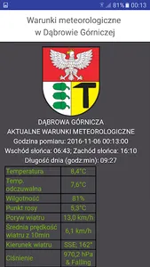 Meteo Dąbrowa Górnicza screenshot 1