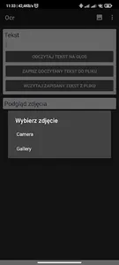 Skaner tekstu - OCR oraz TTS screenshot 2