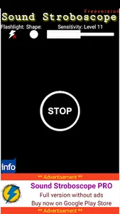 Sound Stroboscope screenshot 1