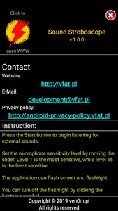 Sound Stroboscope screenshot 7
