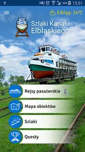 Szlaki Kanału Elbląskiego screenshot 0