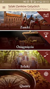 Szlaki Zamków Gotyckich - Gra screenshot 0
