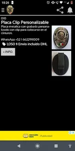 Venta Placas Policia screenshot 1