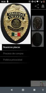 Venta Placas Policia screenshot 2