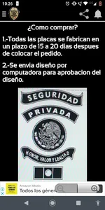 Venta Placas Policia screenshot 4