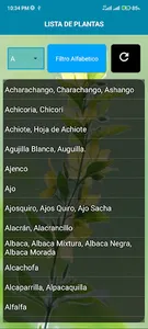 Plantas medicinales del Perú screenshot 2