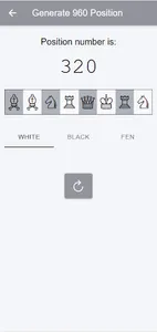 Play960: Chess960 Generator screenshot 1
