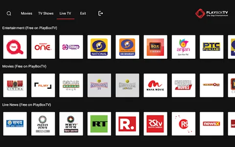 PlayboxTV - TV (Android) screenshot 9