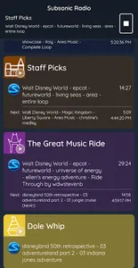 Subsonic Radio screenshot 1