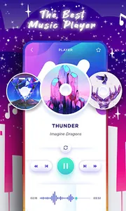 Music Player Galaxy S21 Ultra  screenshot 0