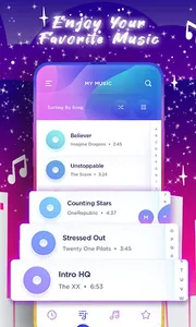 Music Player Galaxy S21 Ultra  screenshot 1