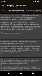 Guide to Playing Commandos 2 screenshot 0