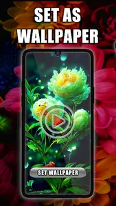 Flower Live Wallpaper screenshot 0