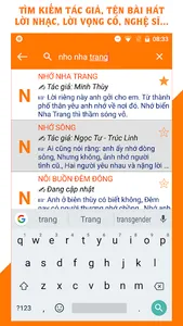 Lời bài hát vọng cổ, cải lương screenshot 1