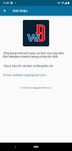 WebDien - Cầu nối dân điện screenshot 7