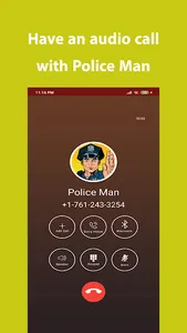 Fake call with police screenshot 1