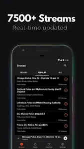 Police Scanner - Live Radio screenshot 1