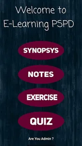 E-Learning Pspd screenshot 0