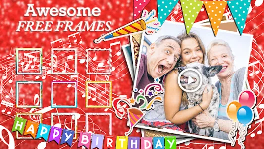 Birthday Photo Video Maker screenshot 3