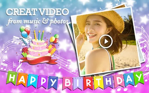Birthday Photo Video Maker screenshot 4