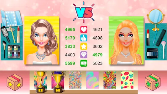 Makeup games makeover dress up screenshot 15