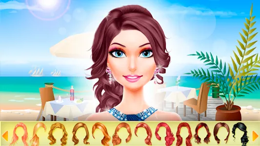 Makeup games makeover dress up screenshot 19