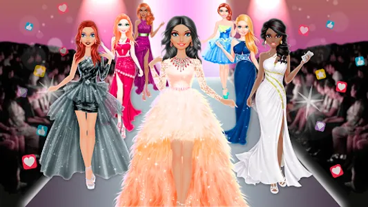 Makeup games makeover dress up screenshot 9