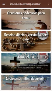 Oraciones poderosas para curar screenshot 1